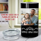 Personalized Photo Can Cooler For Dad Custom Photo For Father